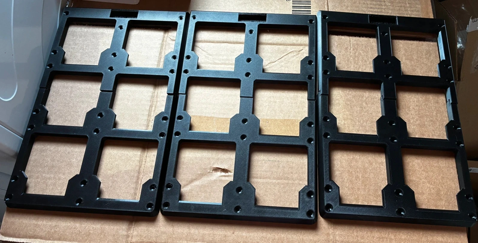 Lot de 3 supports pour caisse packout